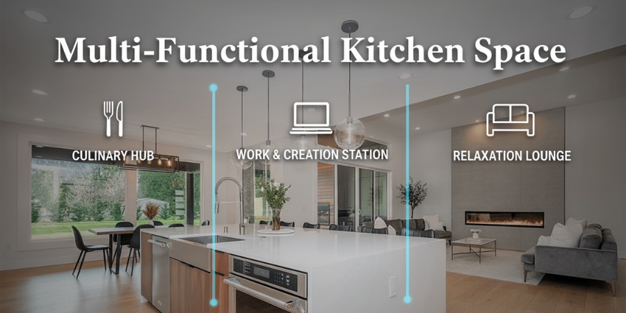 Multi-Functional Kitchen Space